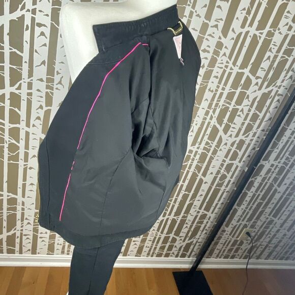 Juicy Couture Cotton Moto Jacket Black M - Picture 11 of 11